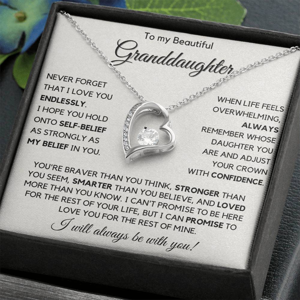 To My Granddaughter - I Love You Endlessly - JL0025