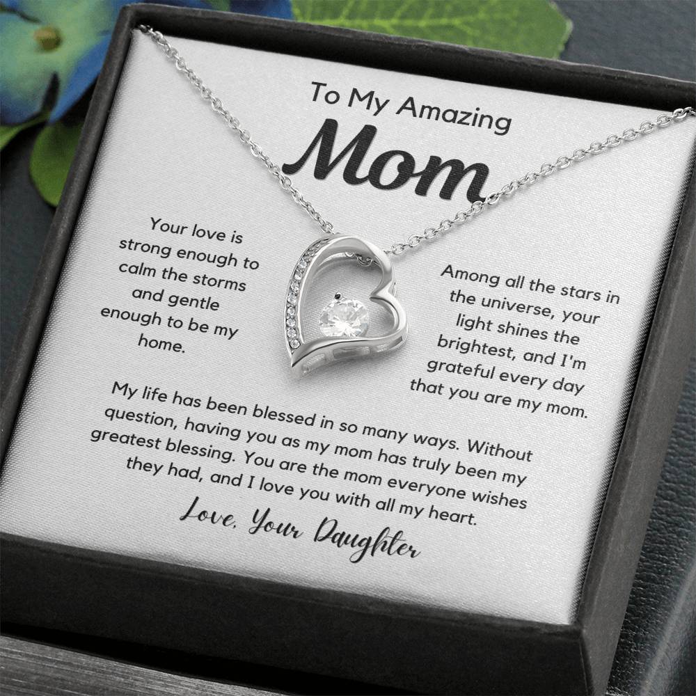 Gift For Mom From Daughter - Your Love Is Strong Enough To Calm The Storm - JL0072
