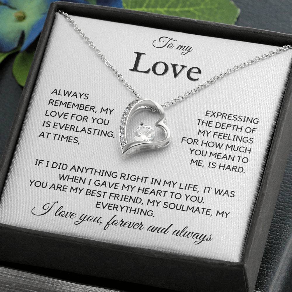 To My Love - My Love For You Is Everlasting - JL0015