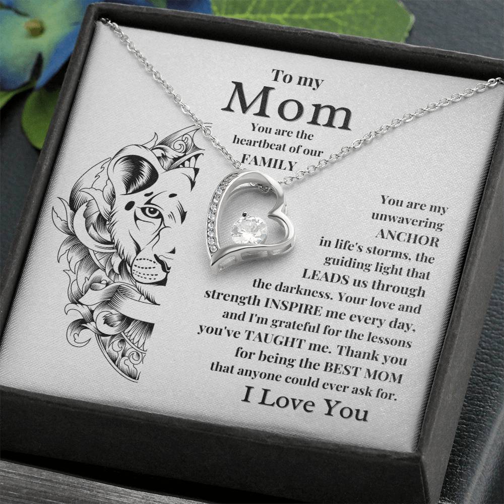 Gift For Mom From Son or Daughter - You Are The Heartbeat Of Our Family - JL0061