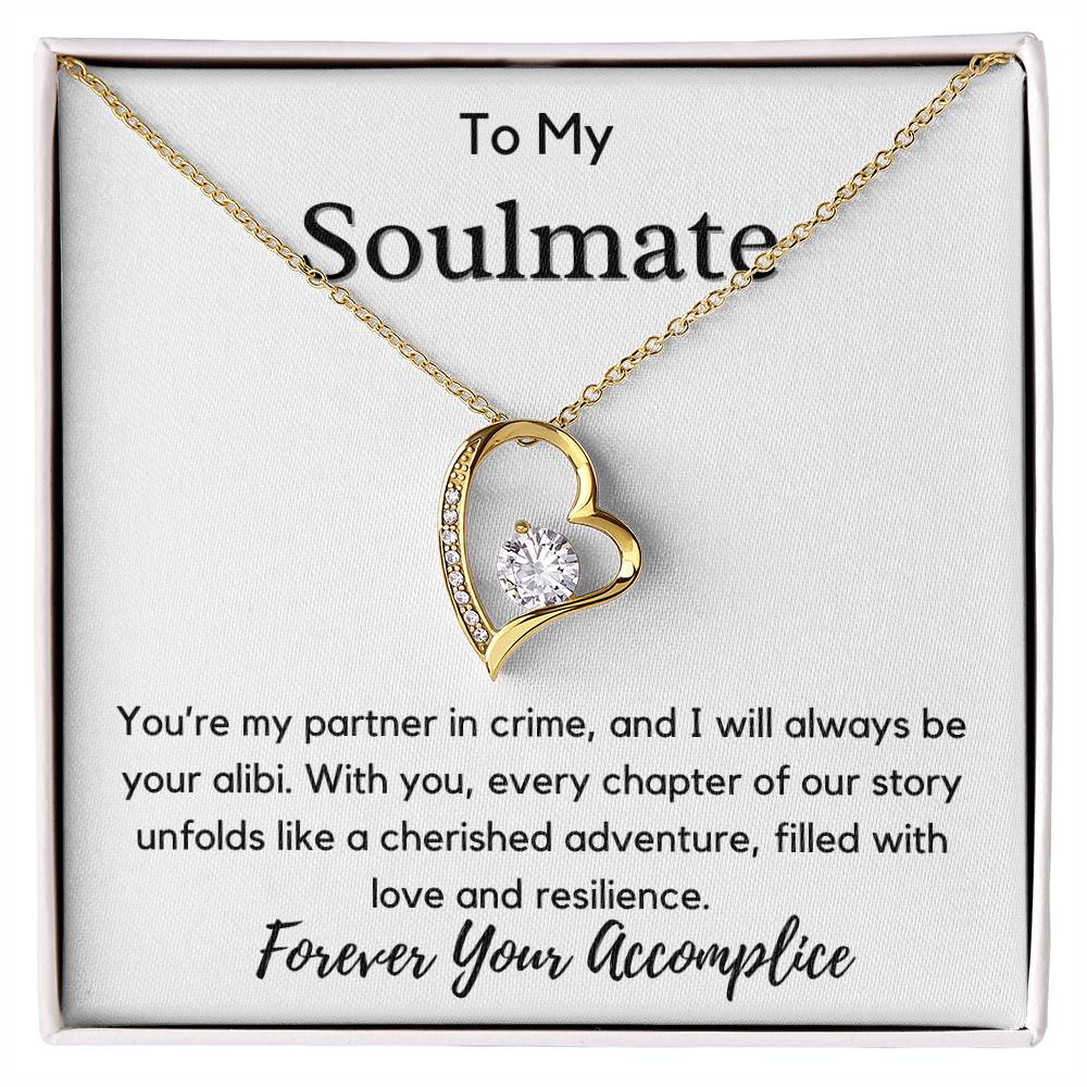 To My Soulmate - Every Chapter Of Our Story Unfolds Like A Cherished Adventure - JL0013