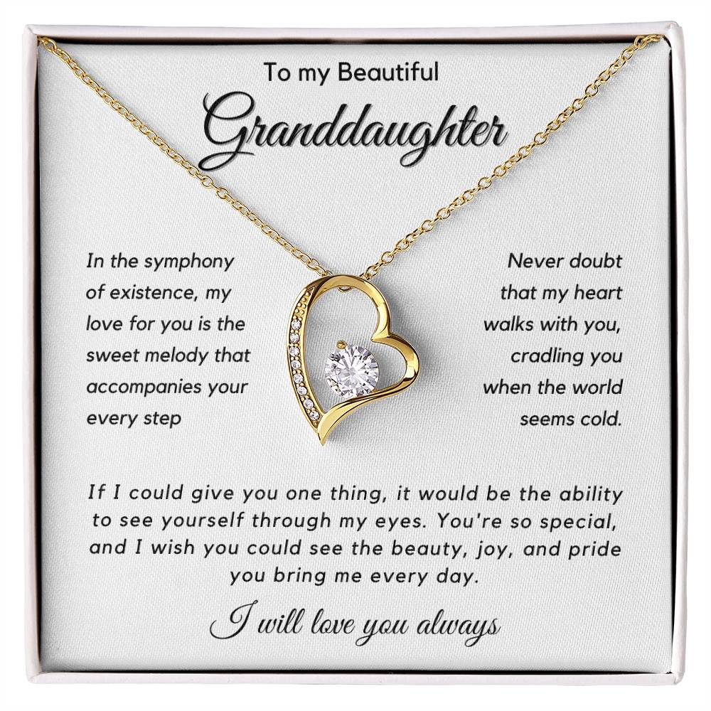 To My Granddaughter - My Love For You Is A Sweet Melody - JL0027