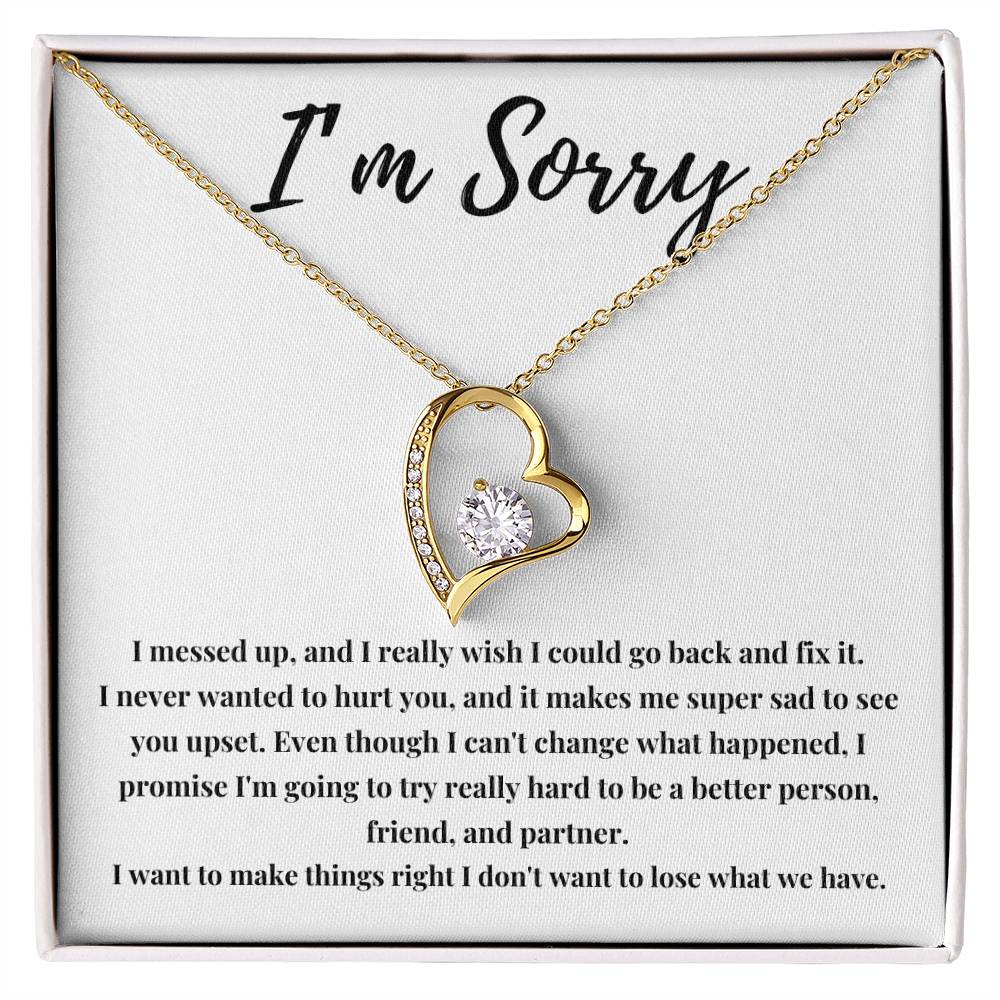 I'm Sorry Gift For Her - I am really sorry - JL0011