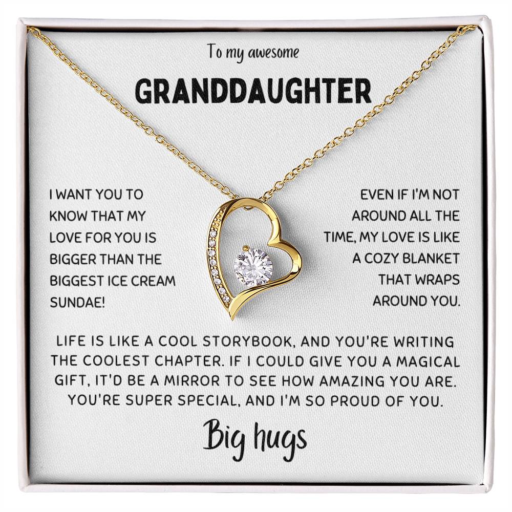 To My Granddaughter - You Are Awesome - JL0026