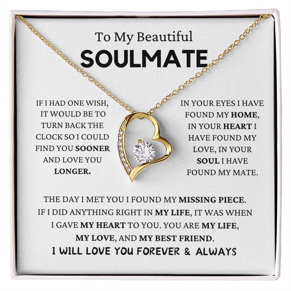 To My Beautiful Soulmate - I Have Found My Home - JL0028