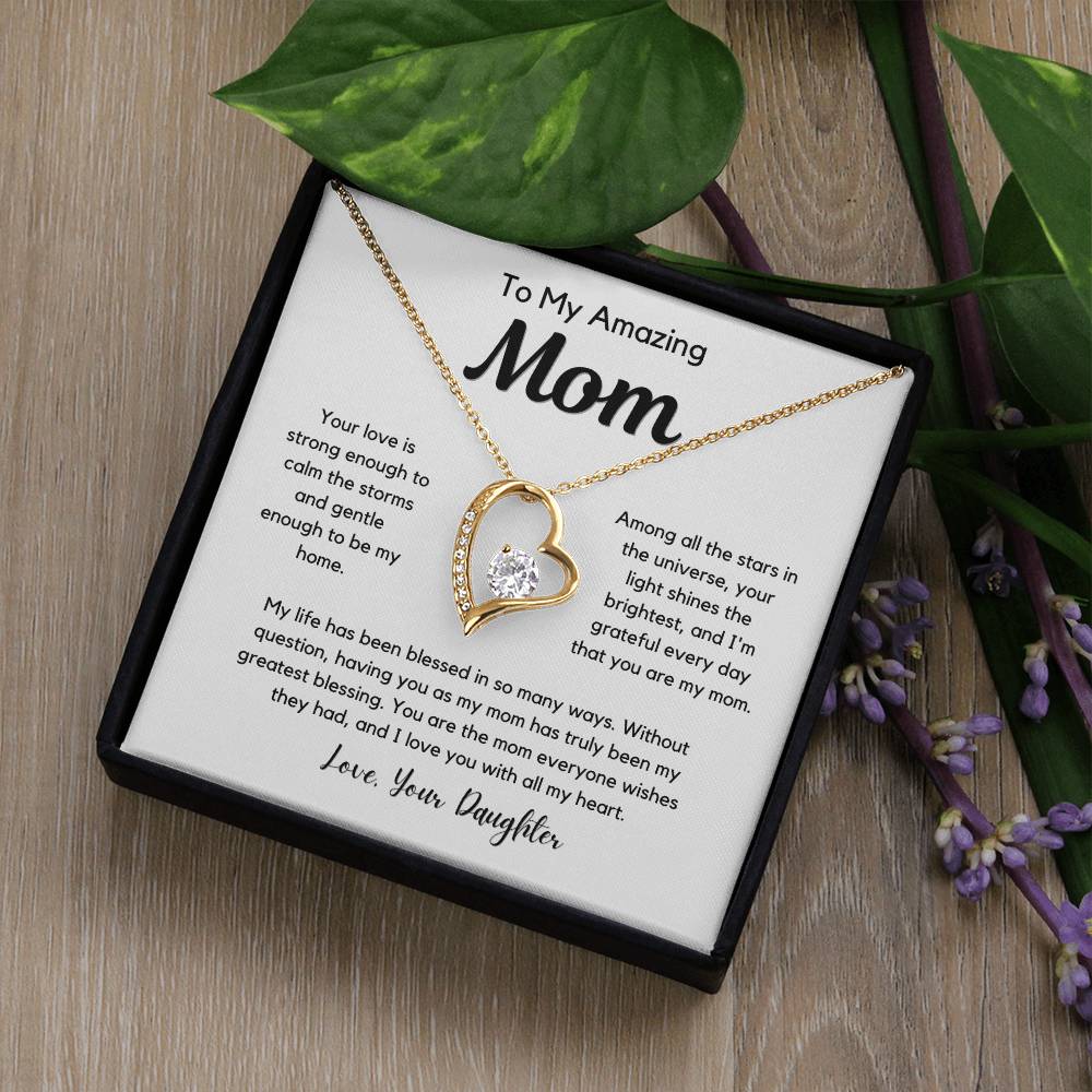 Gift For Mom From Daughter - Your Love Is Strong Enough To Calm The Storm - JL0072