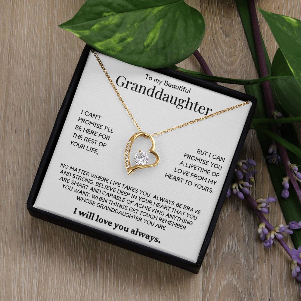 To My Granddaughter - A Lifetime Of Love - JL0024
