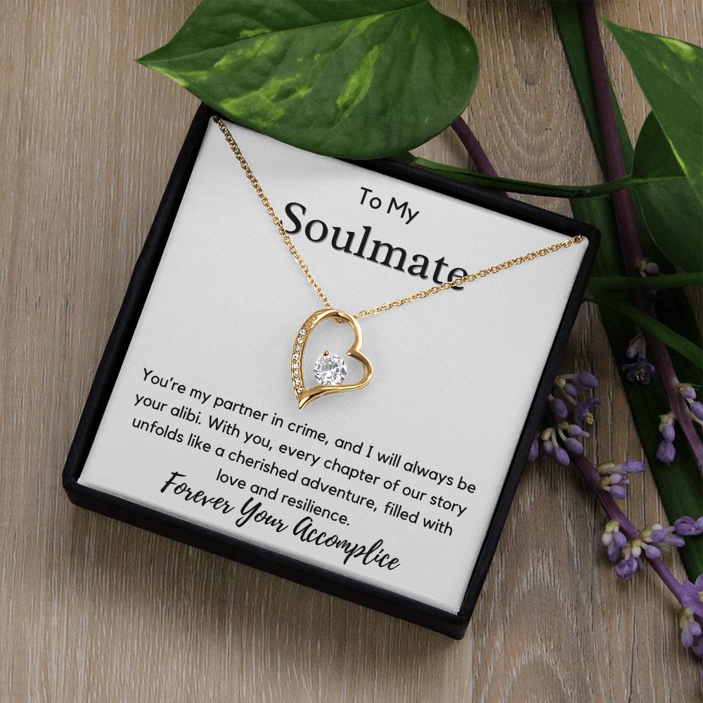 To My Soulmate - Every Chapter Of Our Story Unfolds Like A Cherished Adventure - JL0013