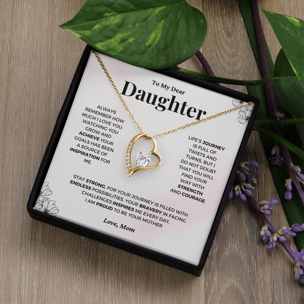 Gift For Daughter From Mom - I Am Proud To be Your Mother - JL0054