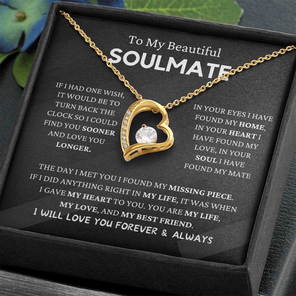 To My Beautiful Soulmate - If I had a wish - JL0032