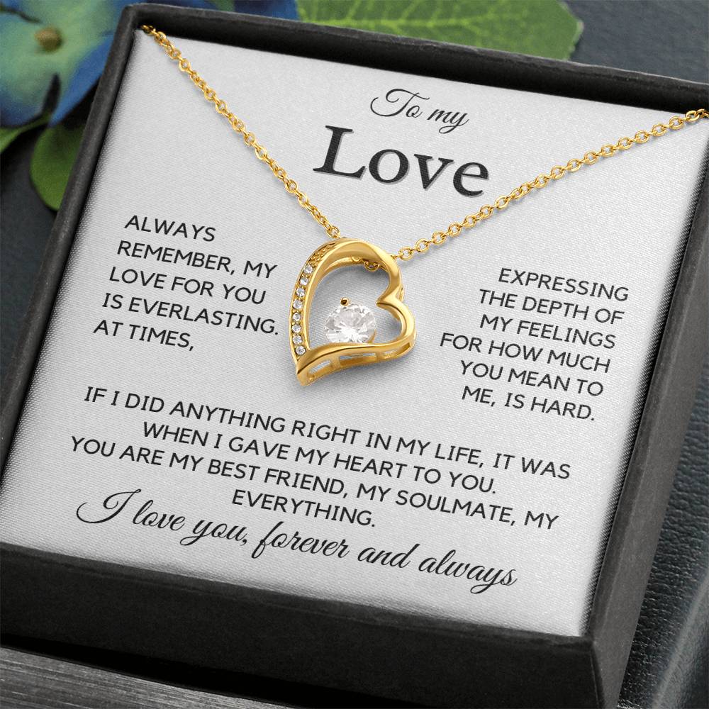 To My Love - My Love For You Is Everlasting - JL0015