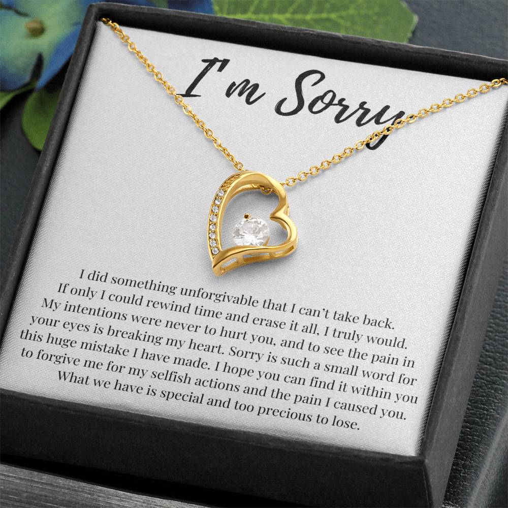 I'm Sorry Gift For Her - I did something unforgivable that I can't take back. - JL0009