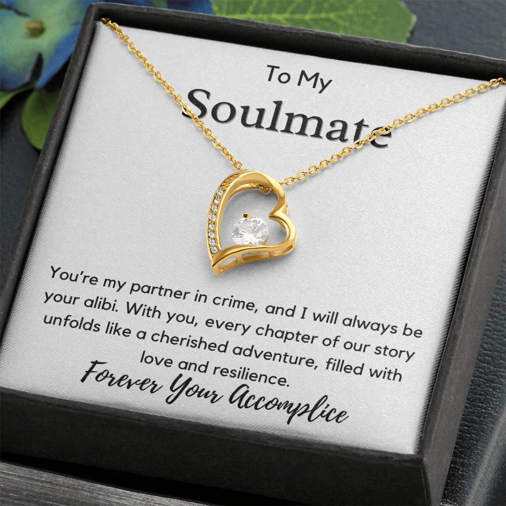 To My Soulmate - Every Chapter Of Our Story Unfolds Like A Cherished Adventure - JL0013