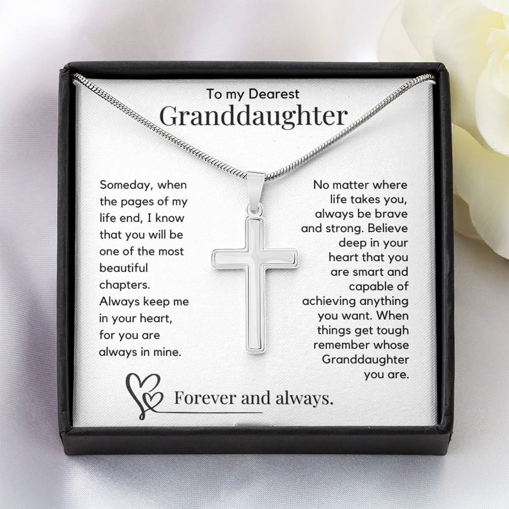 To My Dearest Granddaughter - Keep Me In Your Heart Forever and Always - JL0051