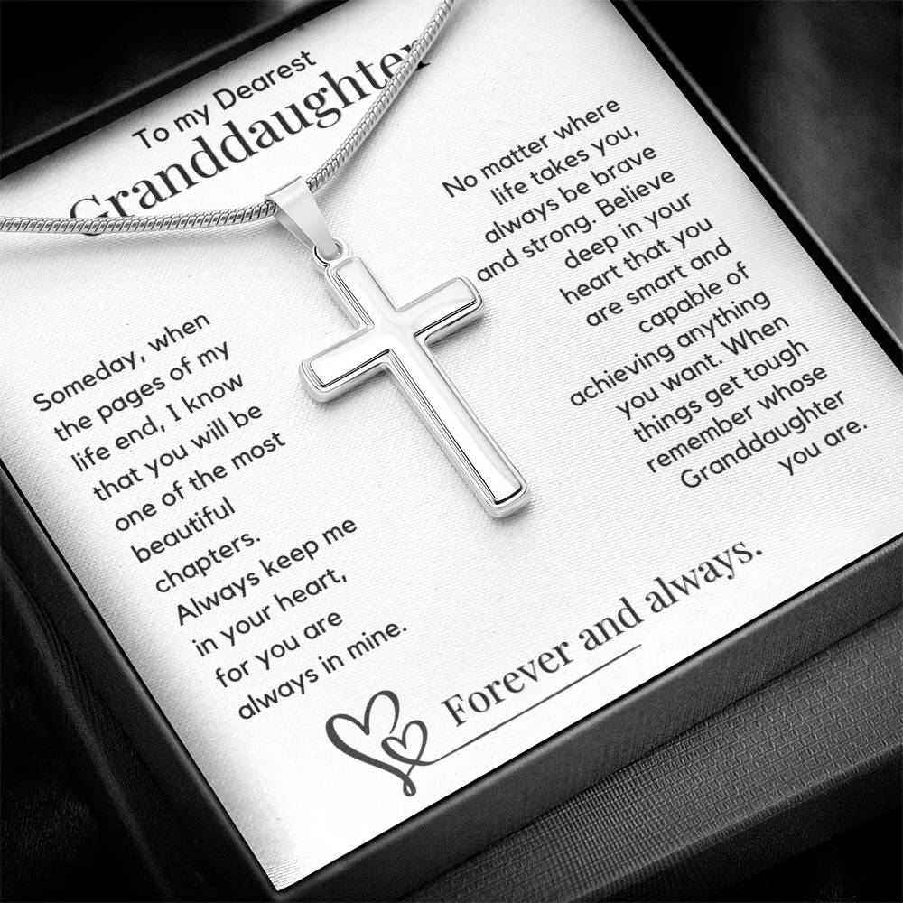 To My Dearest Granddaughter - Keep Me In Your Heart Forever and Always - JL0051