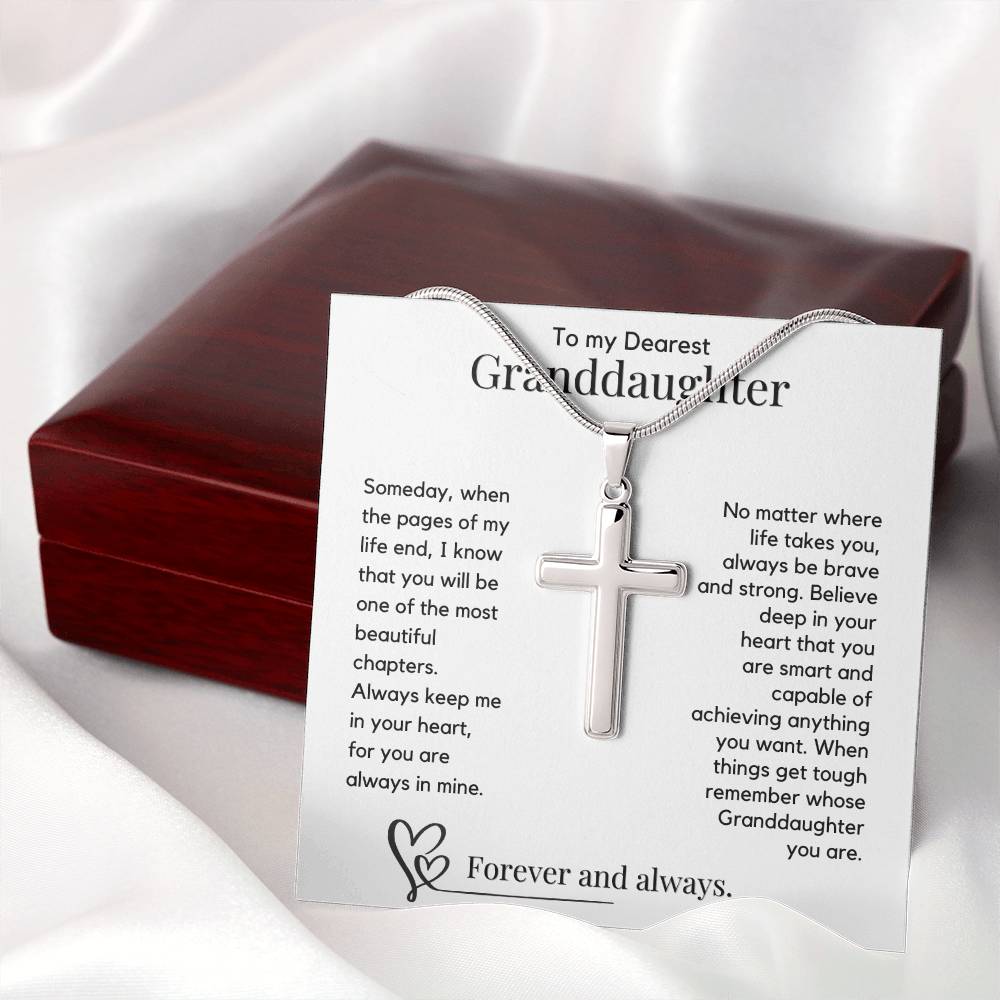 To My Dearest Granddaughter - Keep Me In Your Heart Forever and Always - JL0051