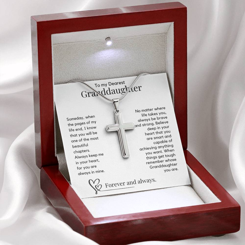 To My Dearest Granddaughter - Keep Me In Your Heart Forever and Always - JL0051