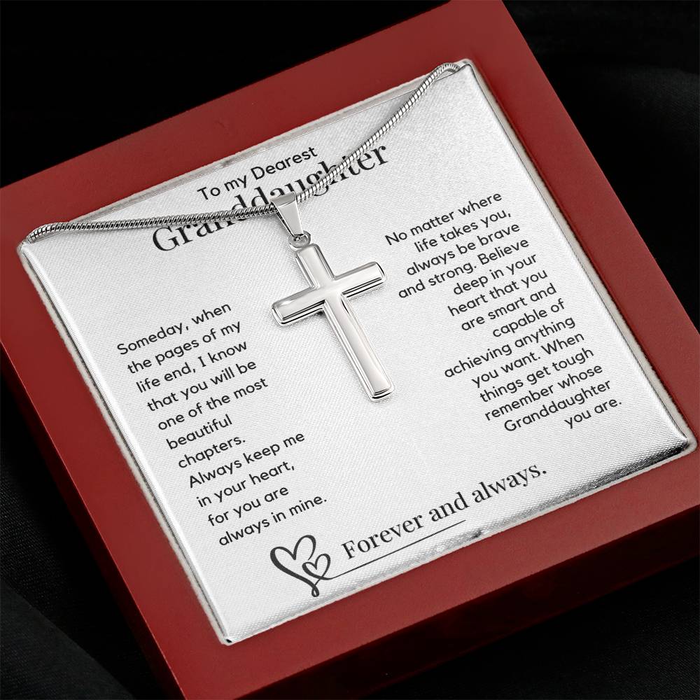 To My Dearest Granddaughter - Keep Me In Your Heart Forever and Always - JL0051