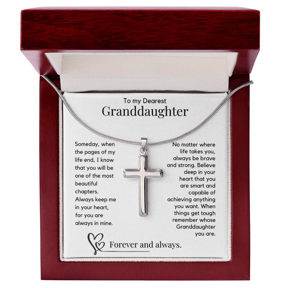 To My Dearest Granddaughter - Keep Me In Your Heart Forever and Always - JL0051