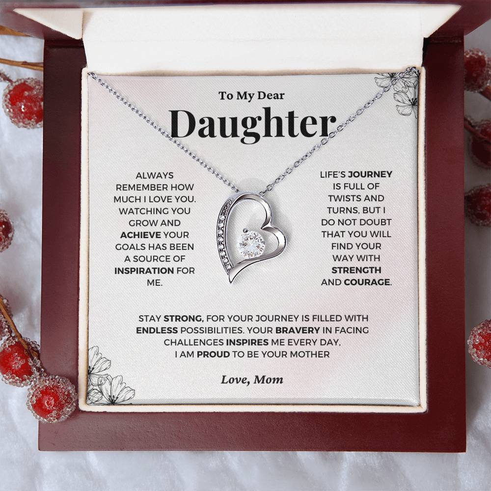 Gift For Daughter From Mom - I Am Proud To be Your Mother - JL0054