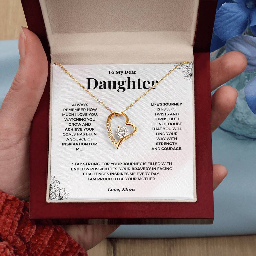 Gift For Daughter From Mom - I Am Proud To be Your Mother - JL0054