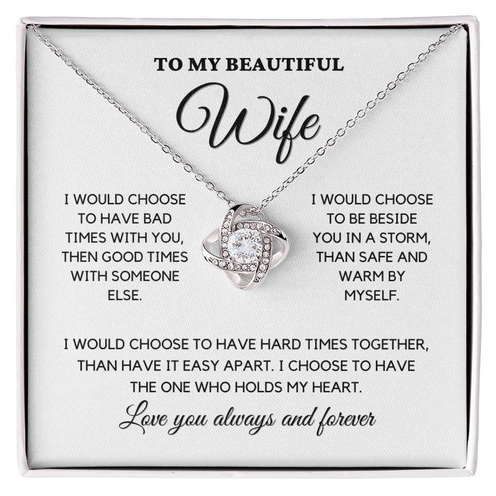 Gift for Wife From Husband - The One Who Holds My Heart - JL0080