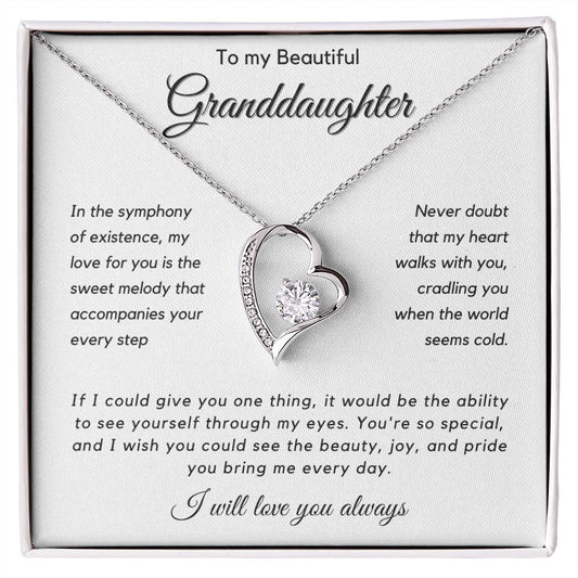 To My Granddaughter - My Love For You Is A Sweet Melody - JL0027