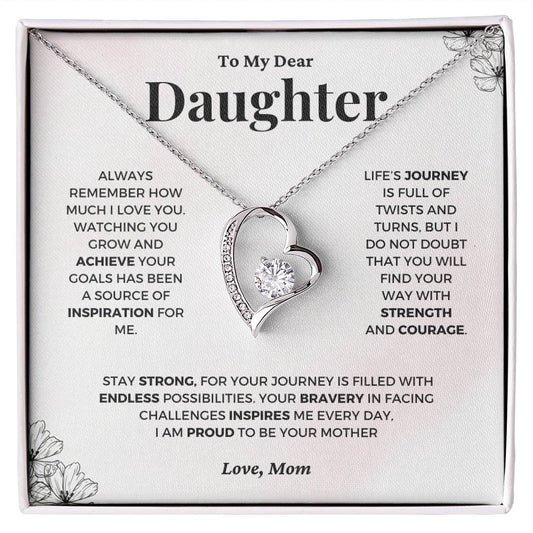 Gift For Daughter From Mom - I Am Proud To be Your Mother - JL0054