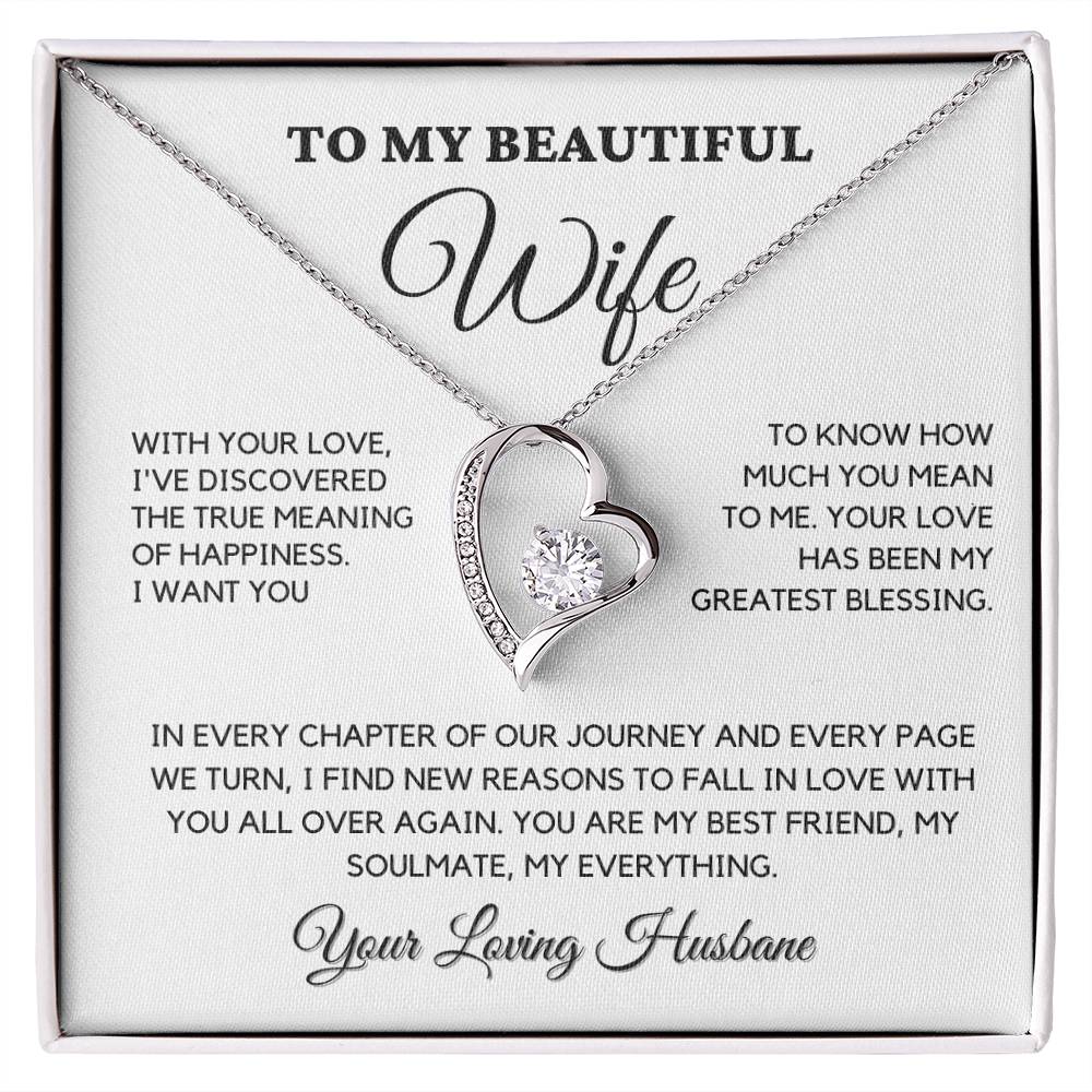 To My Beautiful Wife - Your love Has Been My Greatest Blessing - JL0030
