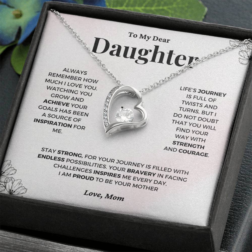 Gift For Daughter From Mom - I Am Proud To be Your Mother - JL0054