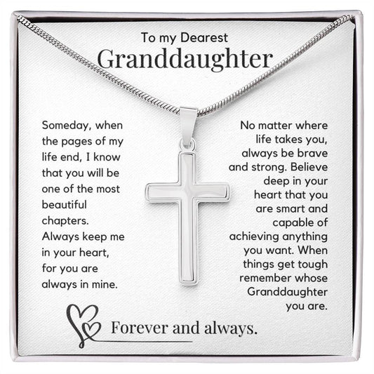 To My Dearest Granddaughter - Keep Me In Your Heart Forever and Always - JL0051